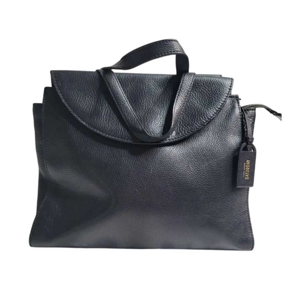3499 Kate Spade Saturday Satchel Black Handbag Purse